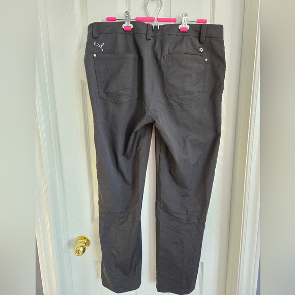 (36x32) Puma Casual Trousers Black - Picture 4 of 10